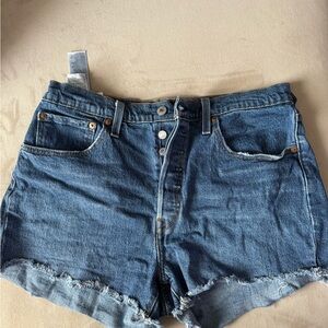 Levi's Classic Blue Jean Shorts